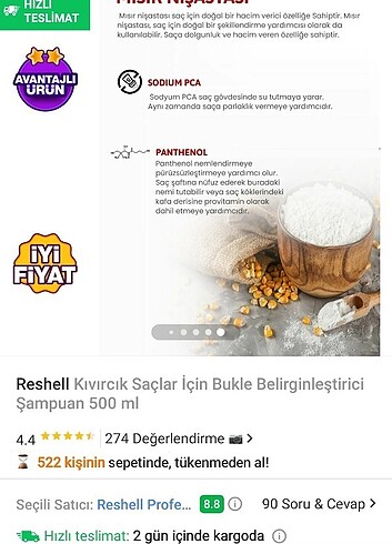 Urban Care Bukle belirginleştirici şampuan