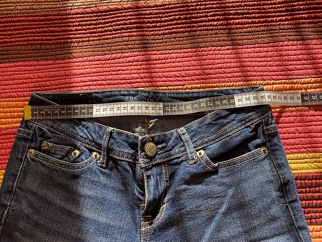 xs Beden lacivert Renk AEROPOSTALE KOT PANTOLON