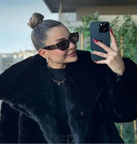 Miu Miu Miu miu leopar desenli güneş gözlüğü