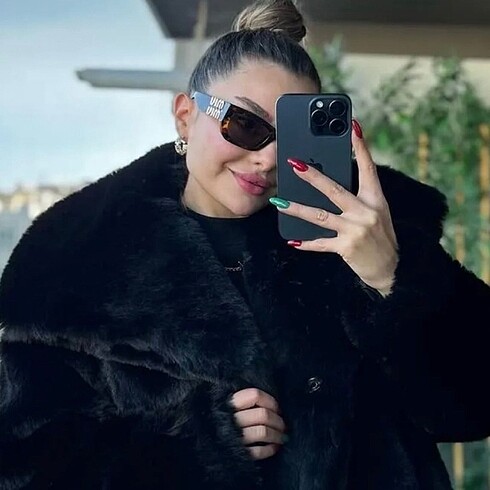 Beden Miu miu leopar desenli güneş gözlüğü