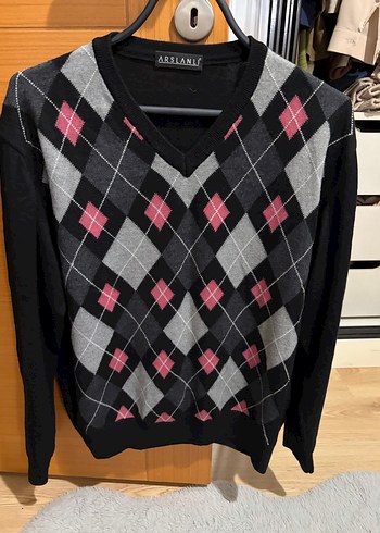 Erkek V Yaka Triko Kazak - Görsel 2