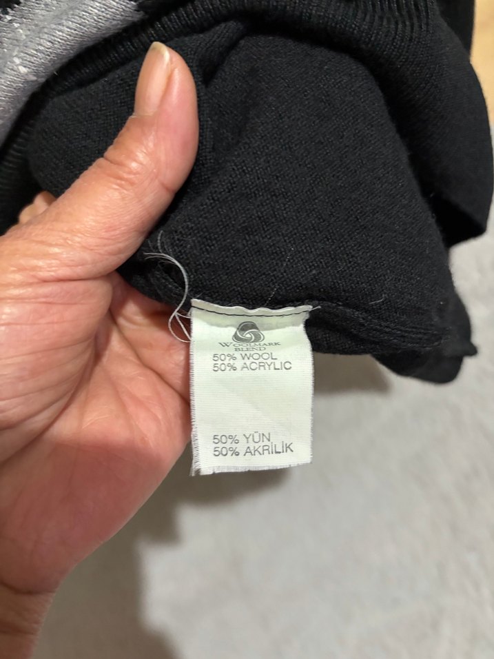 Erkek V Yaka Triko Kazak - Görsel 3