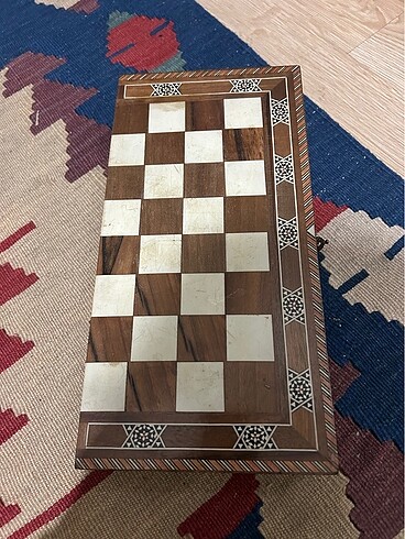 Sedefli mini tavla