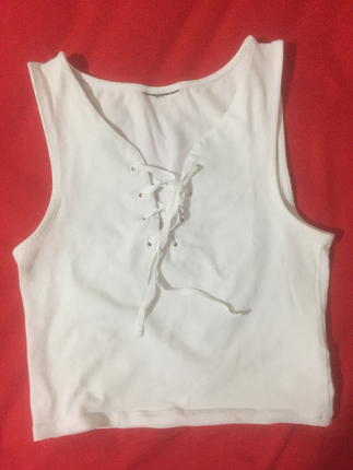 Diğer Beyaz bağlamalı büstiyer 