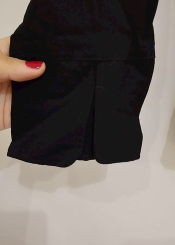 Zara Siyah Düğmeli Gömlek