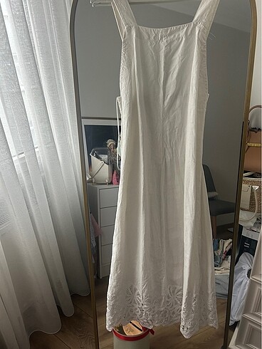 Zara Zara sırt dekolteli elbise