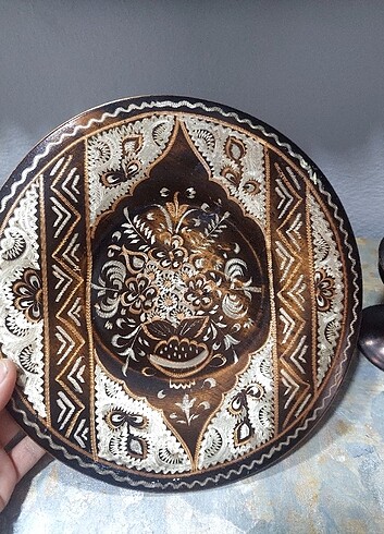 Antica Murrina Vintage bakır vazo , tepsi (tabak)