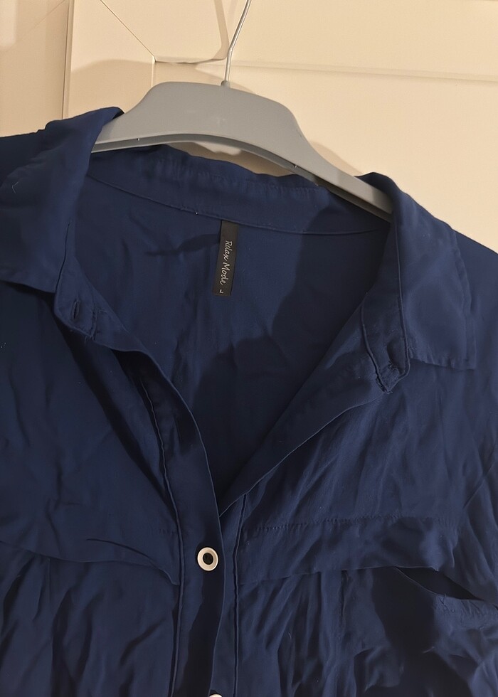 Gömlek Elbise - Görsel 4