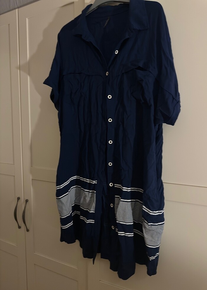 Gömlek Elbise - Görsel 5