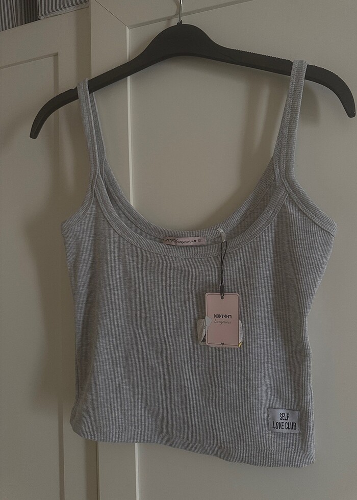 Koton gri crop - Görsel 2