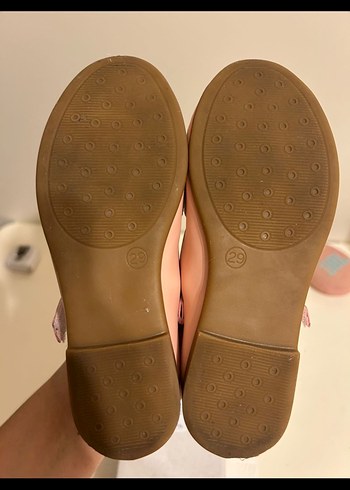 Bebbini Kız Çocuk Pembe Babet - Görsel 7