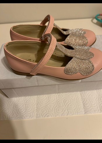 Bebbini Kız Çocuk Pembe Babet - Görsel 2