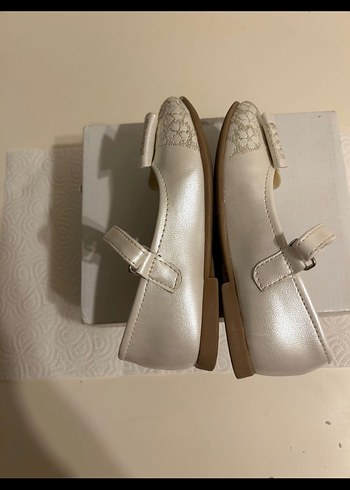 Krem Rengi Kız Çocuk Babet - Görsel 6