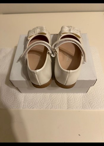 Krem Rengi Kız Çocuk Babet - Görsel 2