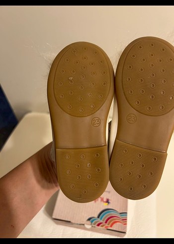 NuBebe Krem Rengi Ponponlu Babet - Görsel 7