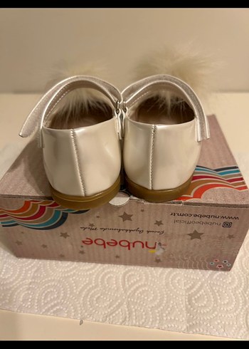 NuBebe Krem Rengi Ponponlu Babet - Görsel 6