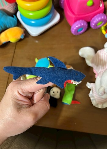 İkea Renkli Hayvan Parmak Kuklaları Seti - Görsel 3