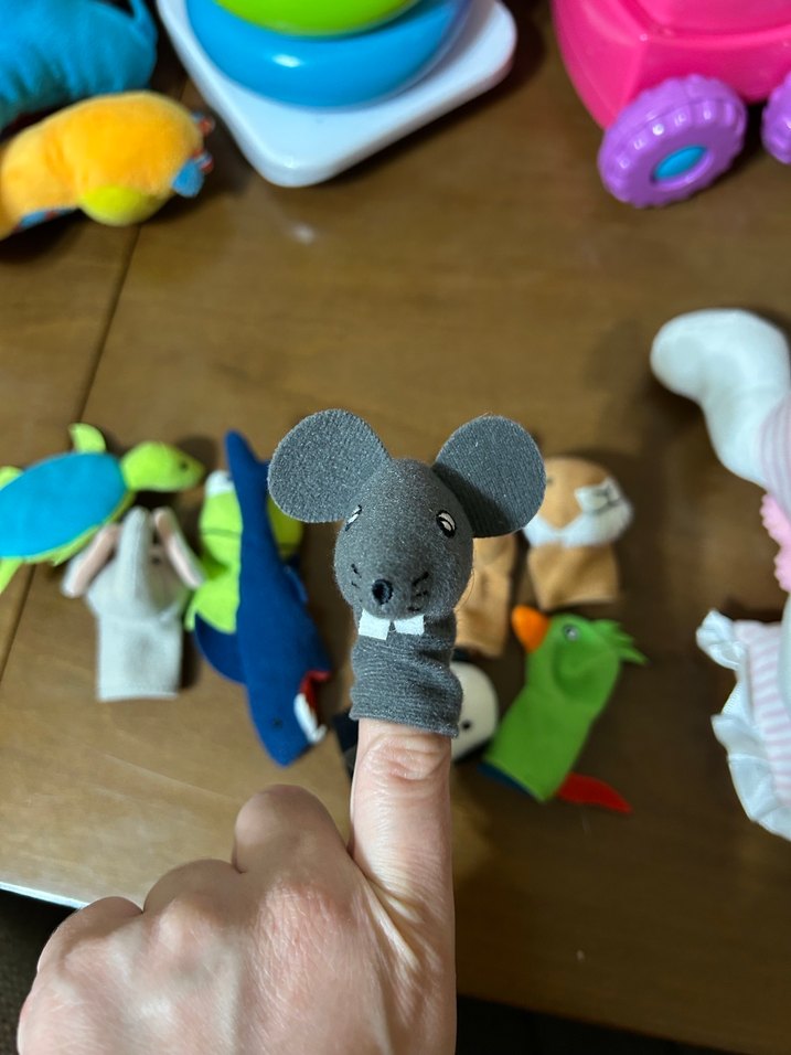 İkea Renkli Hayvan Parmak Kuklaları Seti - Görsel 5