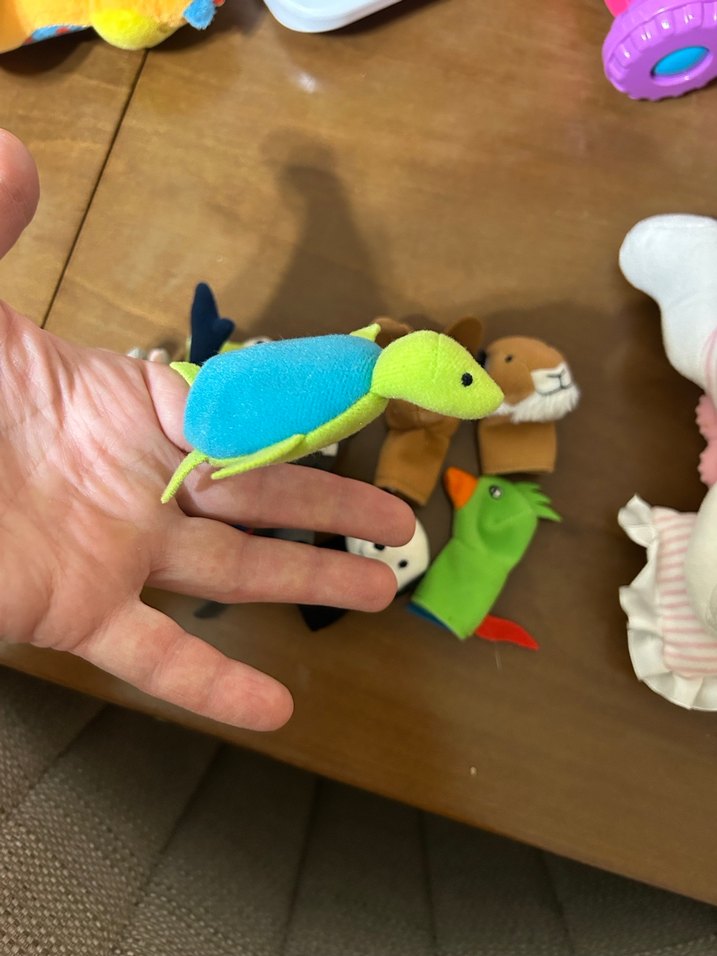 İkea Renkli Hayvan Parmak Kuklaları Seti - Görsel 4