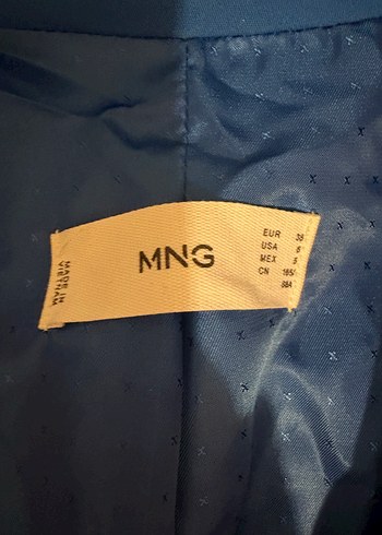 Mango saks sıfır Kadın Blazer Ceket - Görsel 6
