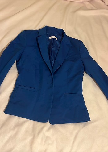 Mango saks sıfır Kadın Blazer Ceket - Görsel 8