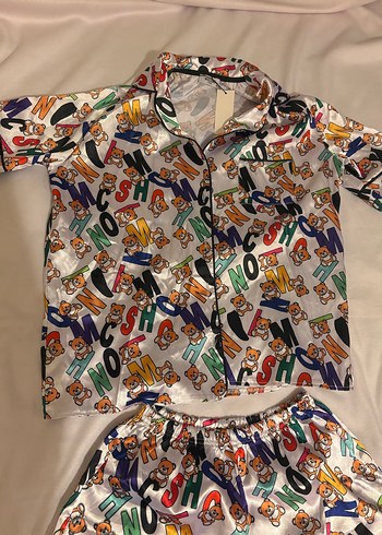 Moschino Love Ayıcık Desenli Pijama etiketli - Görsel 6