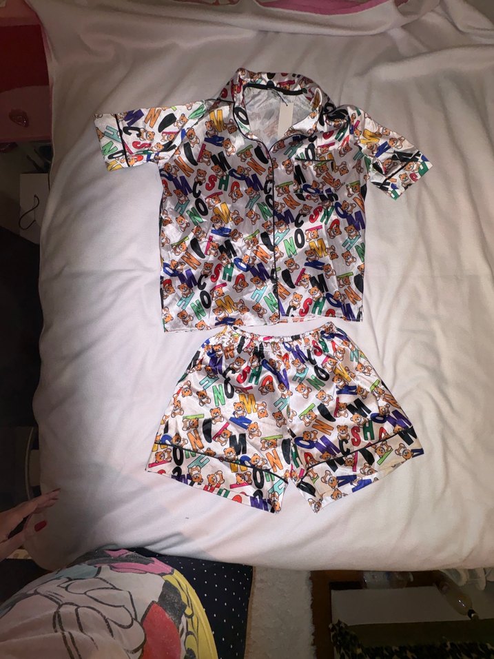 Moschino Love Ayıcık Desenli Pijama etiketli - Görsel 4