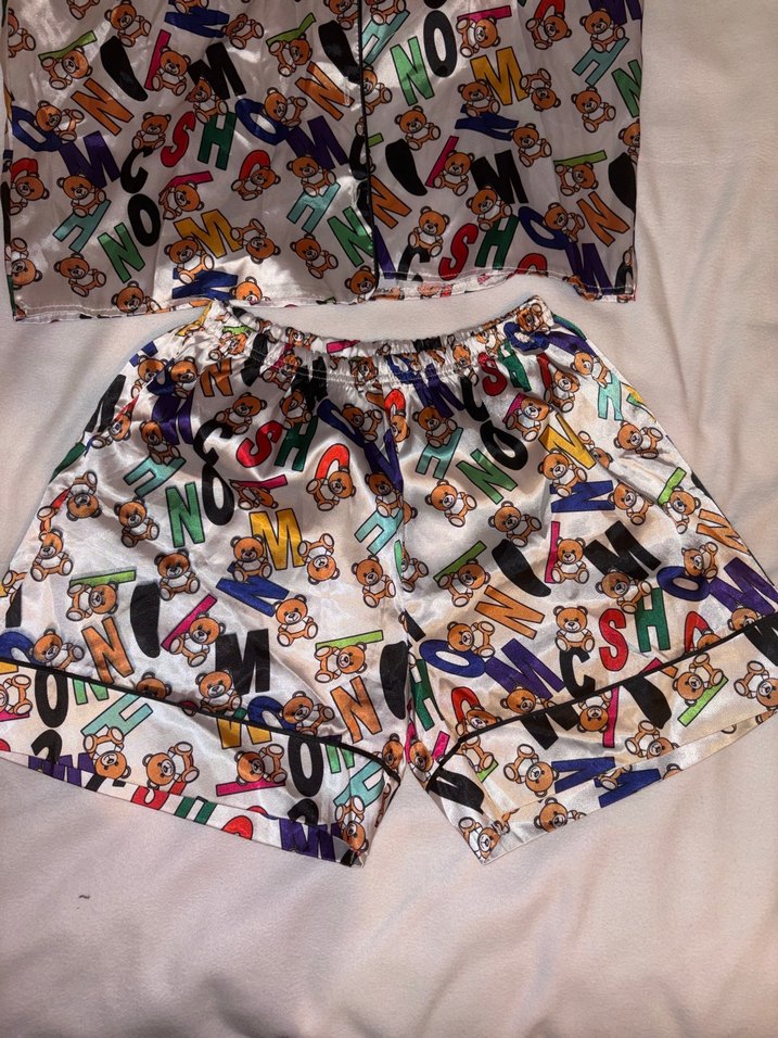 Moschino Love Ayıcık Desenli Pijama etiketli - Görsel 3