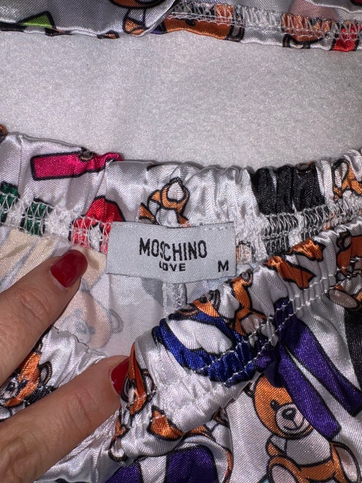 Moschino Love Ayıcık Desenli Pijama etiketli - Görsel 2