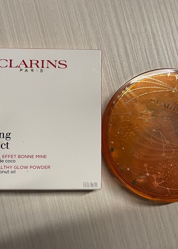 Clarins ışıltılı allık-pudra sıfır ayarında - Görsel 3