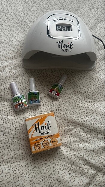 Nail master kalıcı oje seti