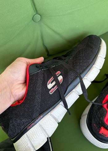 Siyah Bağcıklı Erkek Spor Ayakkabı Skechers - Görsel 10