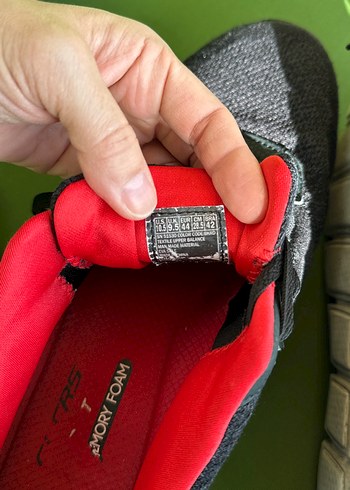 Siyah Bağcıklı Erkek Spor Ayakkabı Skechers - Görsel 7