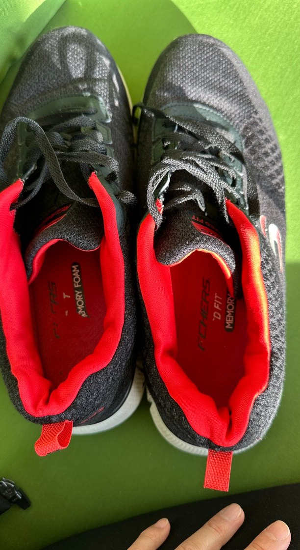 Siyah Bağcıklı Erkek Spor Ayakkabı Skechers - Görsel 5