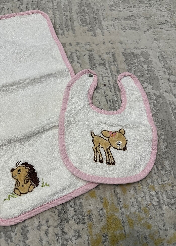 Bebek önlük havlu - Görsel 2