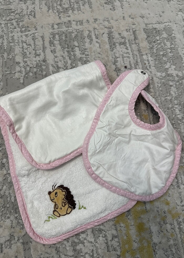 Bebek önlük havlu - Görsel 4