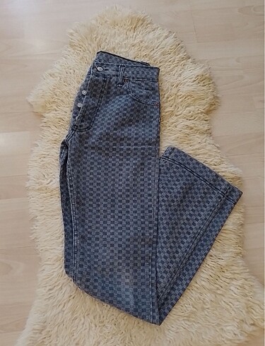Loft Loft retro Jean kot pantolon