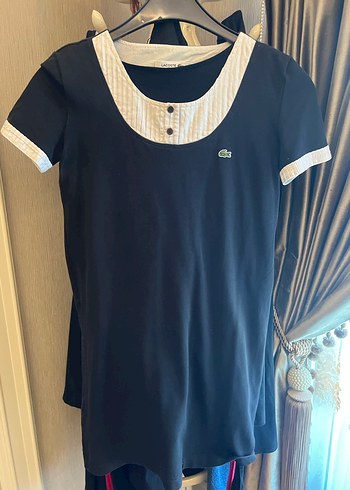 Lacoste marka orj 36 tunik/ dizüstü mini elbise,