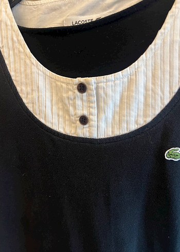 36 Beden Lacoste marka orj 36 tunik/ dizüstü mini elbise,