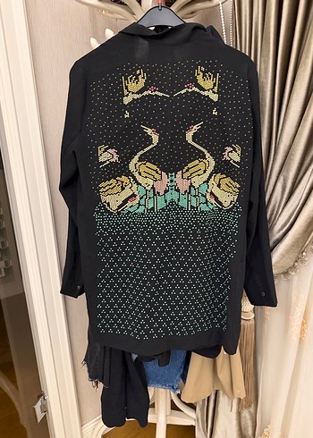 Twist marka 34-36-38 beden taşlı ceket - Görsel 3