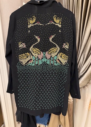 Twist marka 34-36-38 beden taşlı ceket - Görsel 6