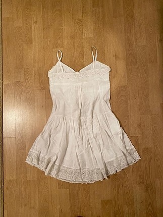 Zara marka xsmall beden dantelli mini elbise, birkaç kez temiz k