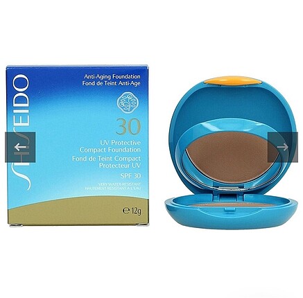 Shiseido marka spf30 light ivory fondoten pudra