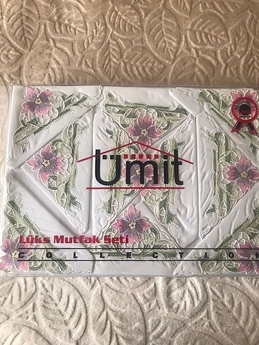Beden beyaz Renk Ümit Yemek masa örtü ve peçete seti