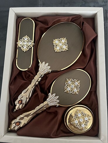 Aynalı tarak set