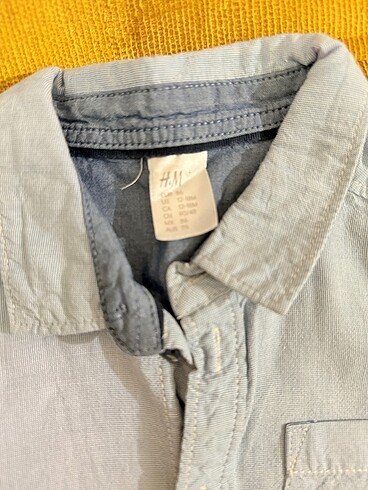 12-18 Ay Beden H&M gömlek erkek çocuk bebek
