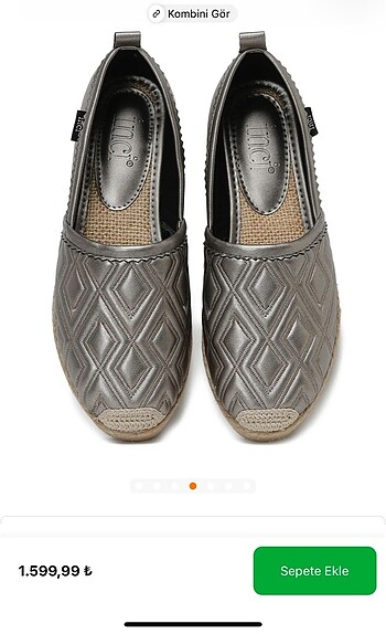 İnci Espadril