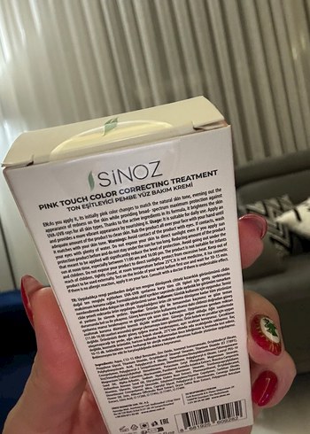 Sinoz SPF50 Renk Düzeltici Güneş Kremi - Görsel 3