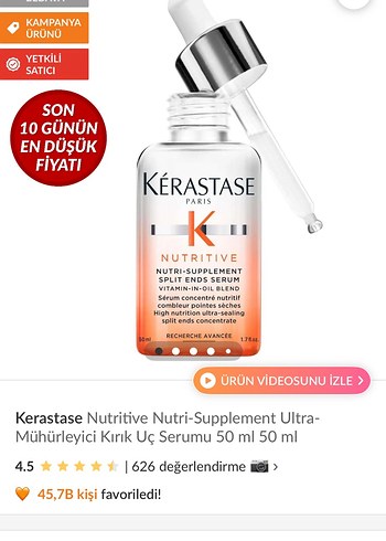 Kérastase Nutri-Supplement Saç Serumu 50ml - Görsel 4