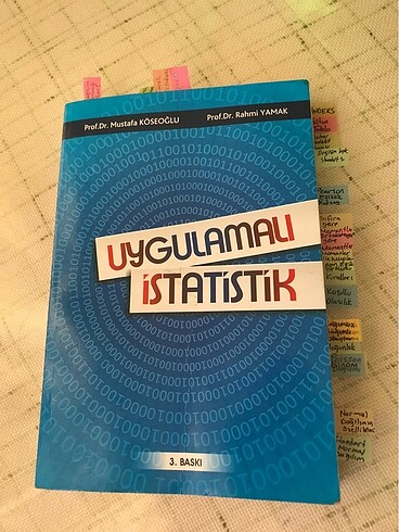 Uygulamalı istatistik kitabı